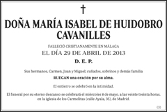 María Isabel de Huidobro